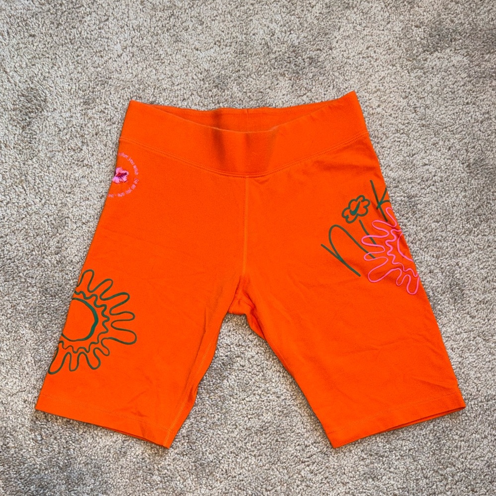 Nike Bright Orange Athletic Shorts